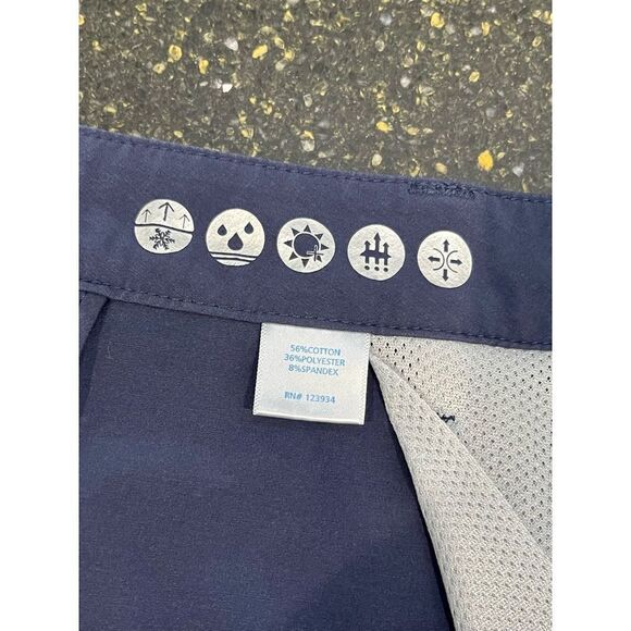 Southern Tide T3 Gulf 9” Shorts. Size 35. Navy blue. - Picture 4 of 7